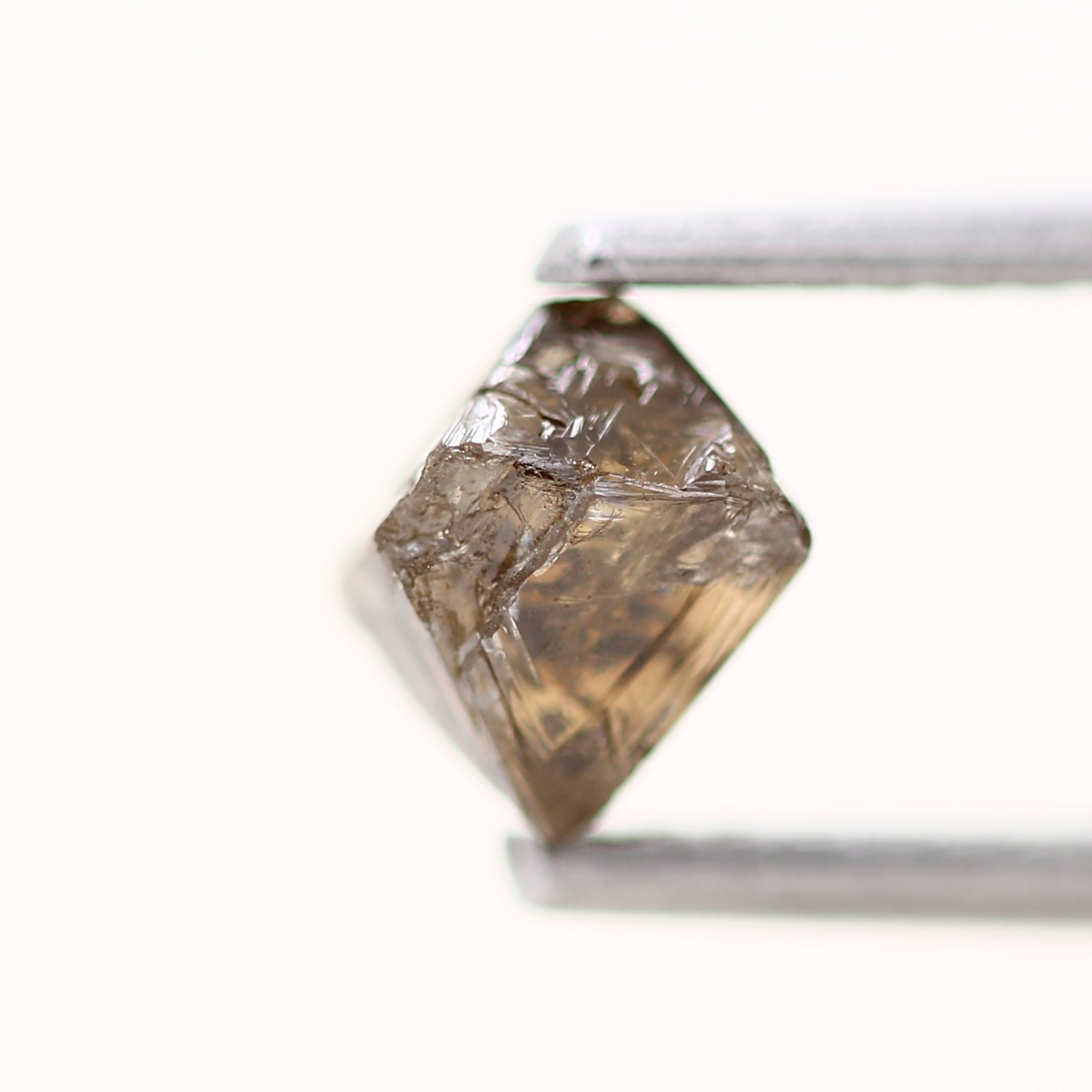 Octahedron Rough Natural Uncut Diamond Fancy 0.73 Carat Raw Diamond for Engagement Ring SDM7504